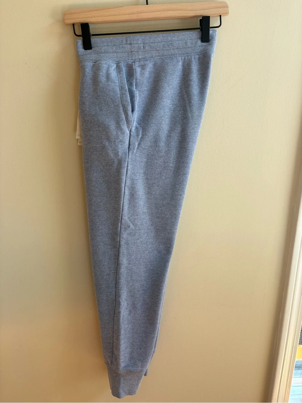 Amazon Essentials Blue Fleece Jogger Sweatpants Women’s Small Drawstring Pockets